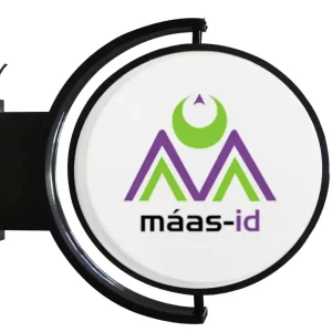 CAJA DE LUZ CIRCULAR GIRATORIA