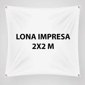 LONA IMPRESA 2 X 2 M