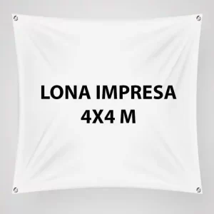 LONA IMPRESA 4 X 4 M